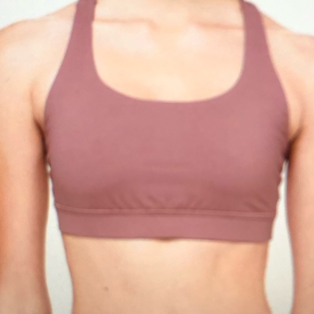 lululemon athletica Mauve Dust Sports Bra
